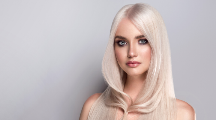 Cores de cabelo loiro de outono