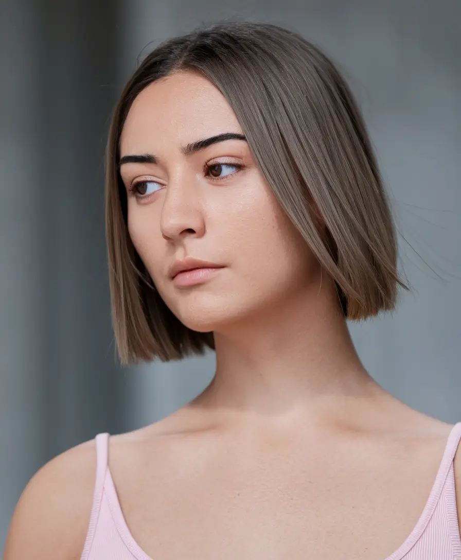 Fall Brown Hair Color 2025 Espresso silenciado Bob elegante