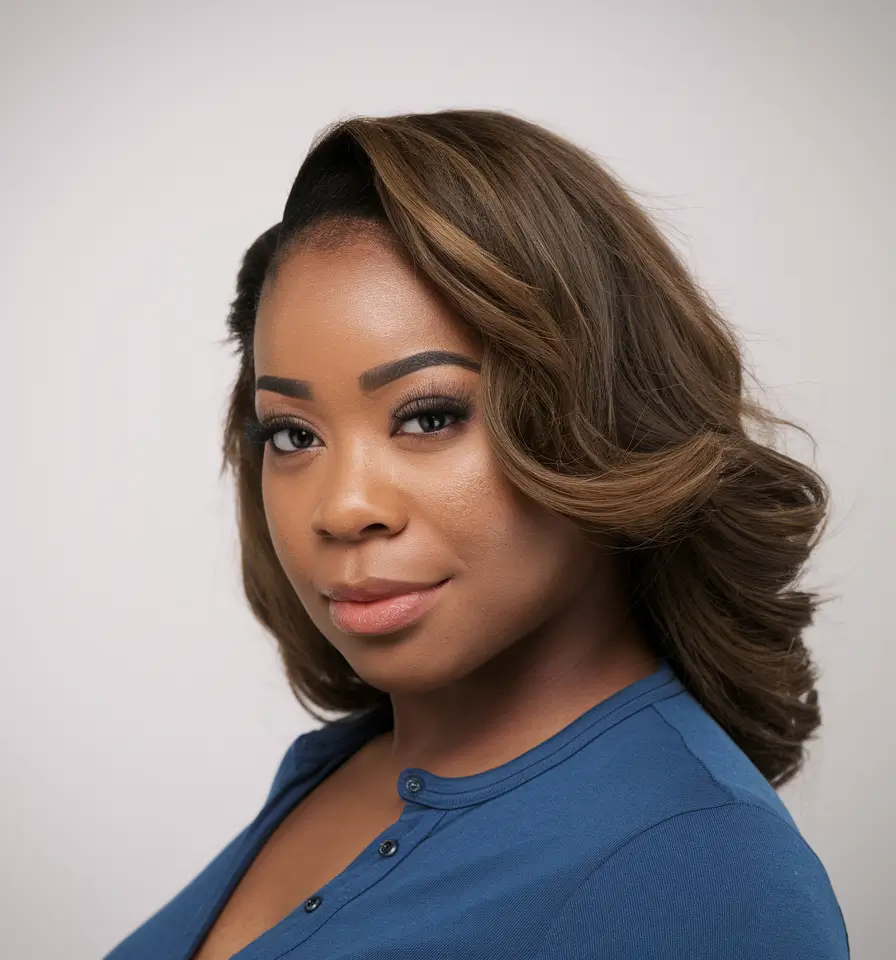 Tendências de cor do cabelo de outono para mulheres negras