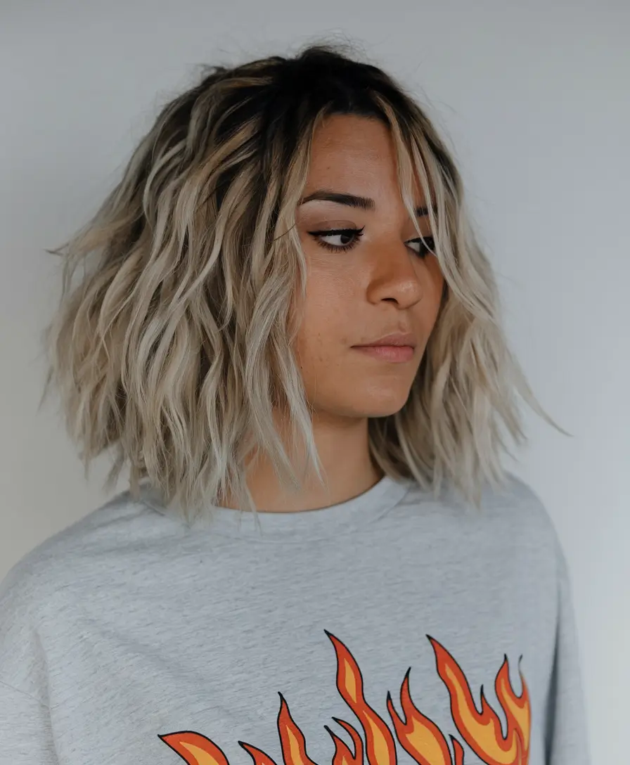 Cores de cabelo loiro de outono