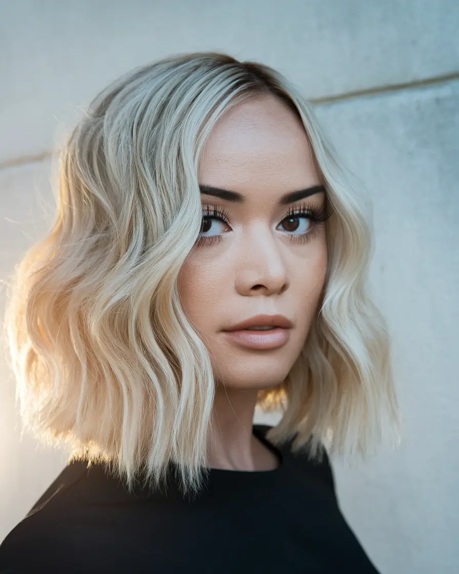 cor de cabelo de outono para loiras de cobre vermelho+onda solta loira fria com parte dimensional