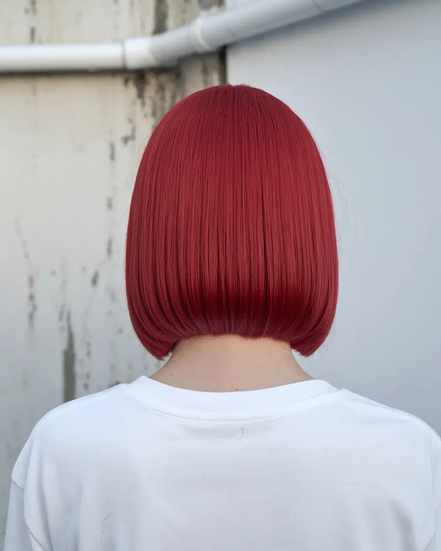 Tendências 2025 Red Candy Apple Red com acabamento ultra-brilho