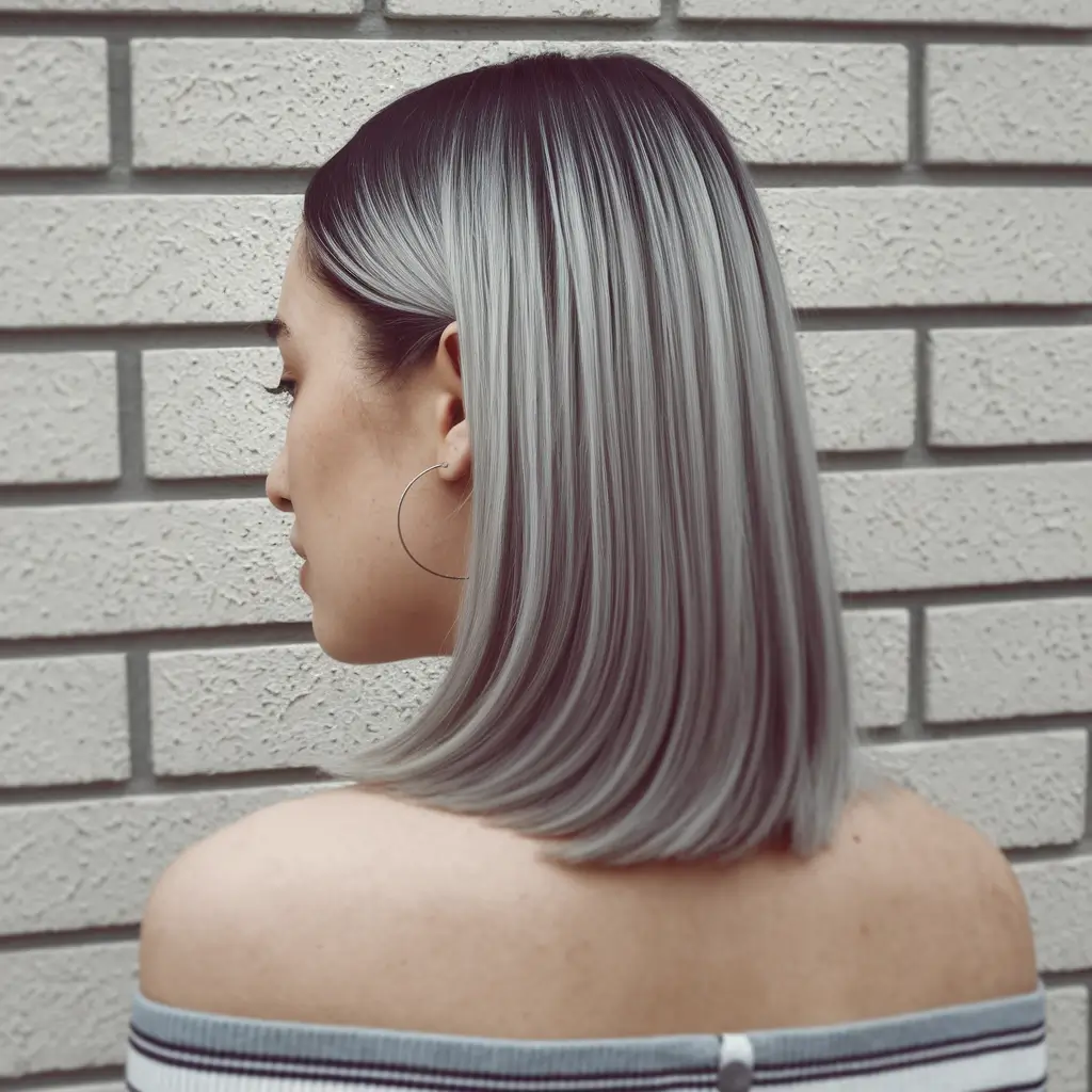 Tendências de cor do cabelo de outono 2025 Brunettes 2025 Straight