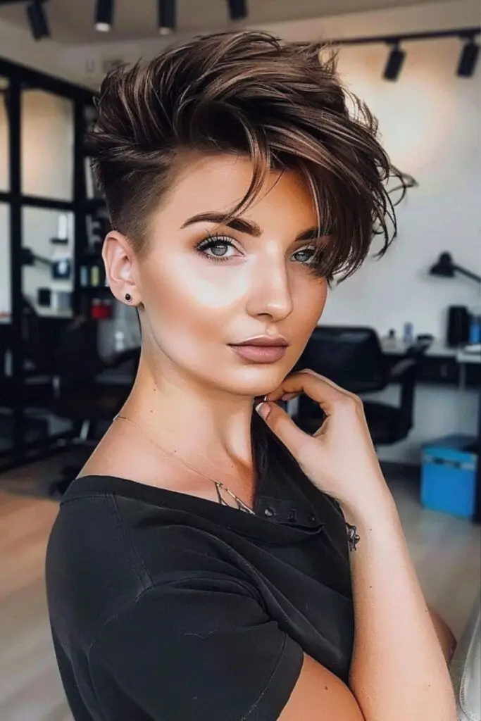 lindas idéias de cabelo curto e ousado