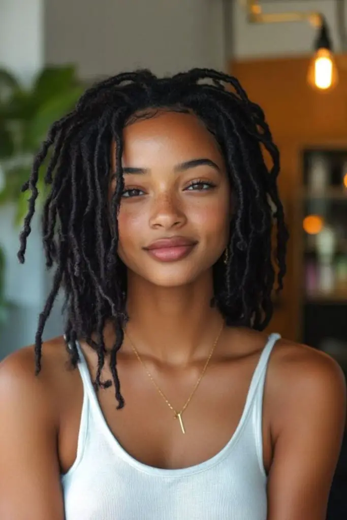 Locais curtos com raízes de crescimento difuso