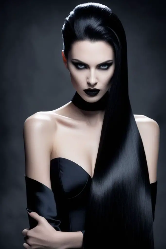 Velvet Feline Mystic com cabelos sedosos