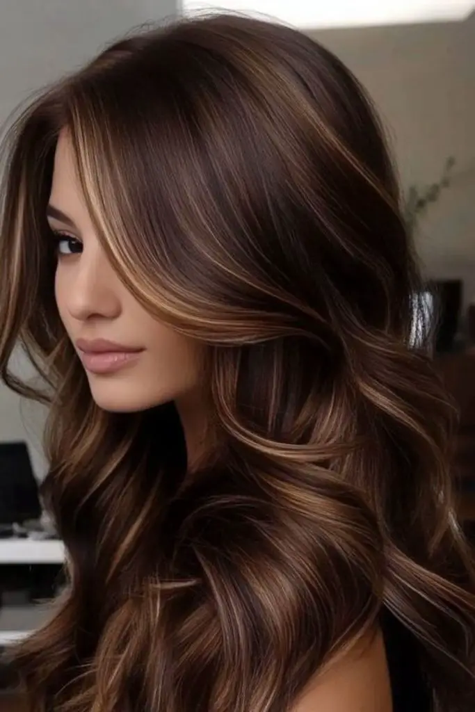 Caramelo à luz de velas desaparecendo em marrom macio