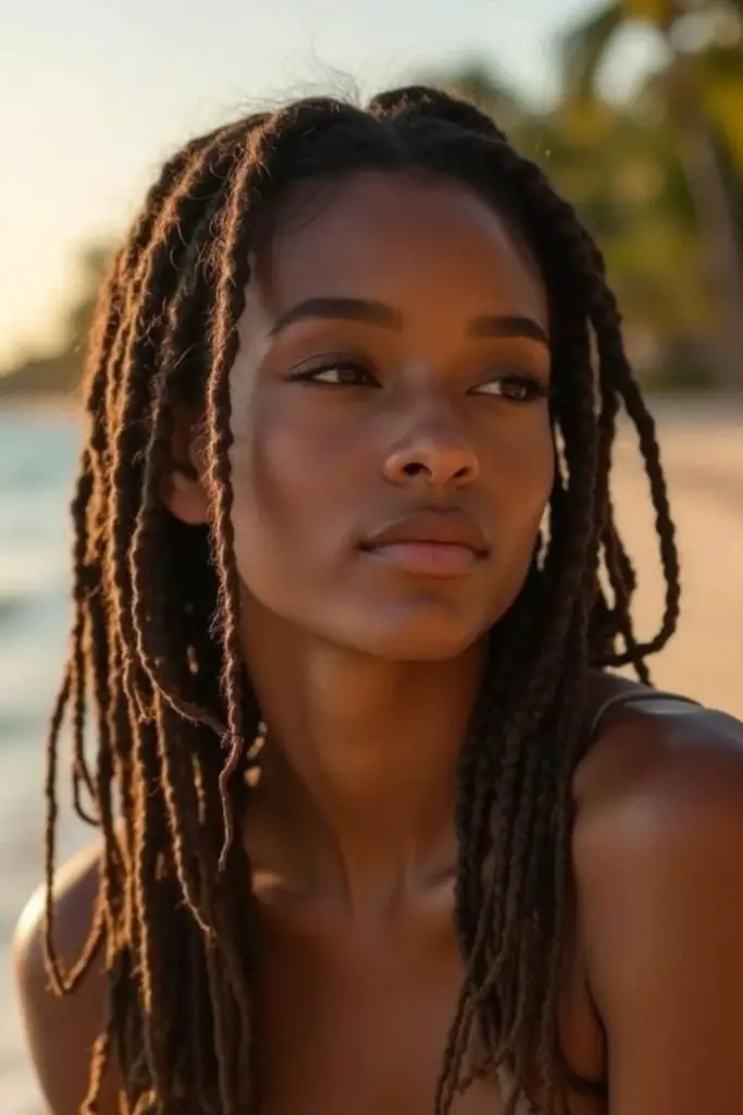 Dicas de loc curradas com raízes grossas