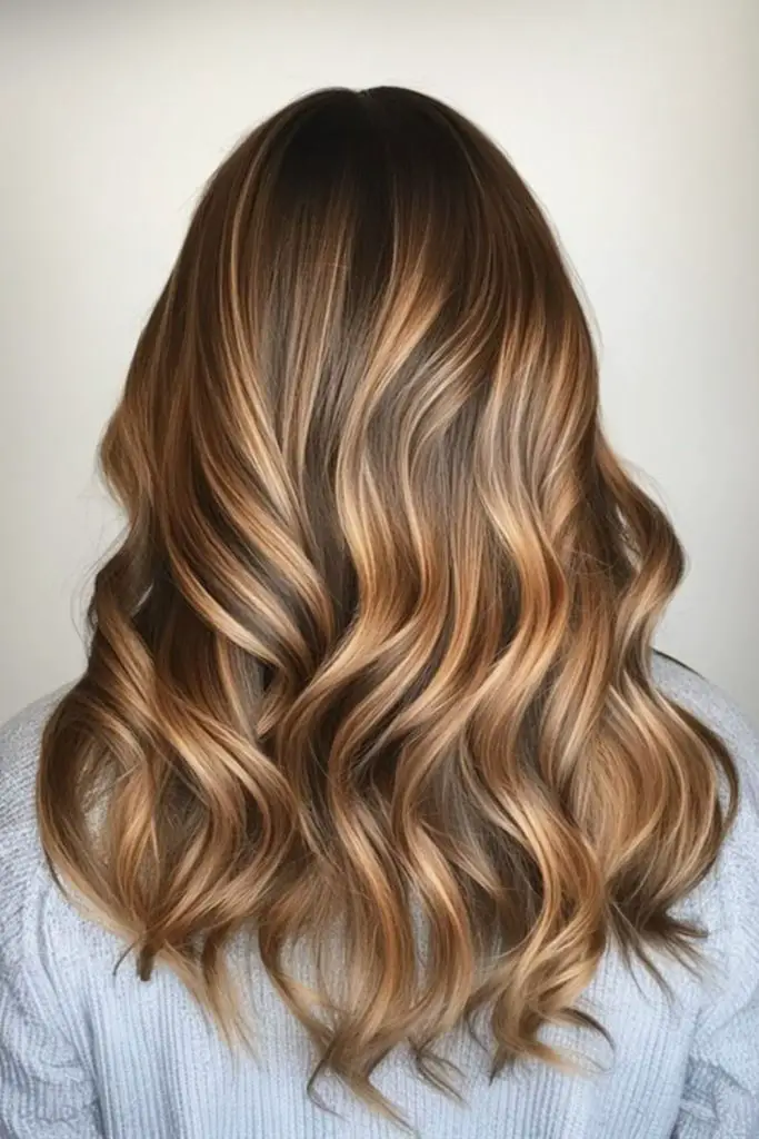 Fios de caramelo de bordo em fios de nogueira