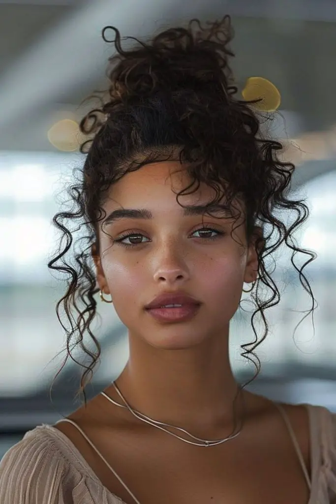 Twist-out solto para foff macio