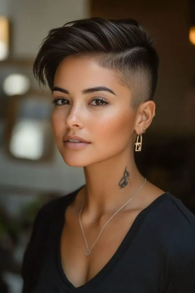 Converso preto macio com coroa texturizada