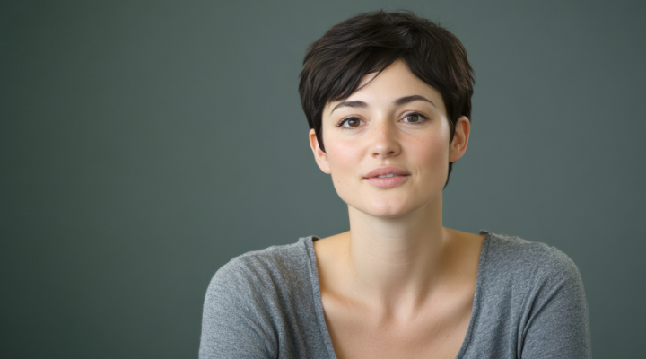 lindas idéias de cabelo curto e ousado.