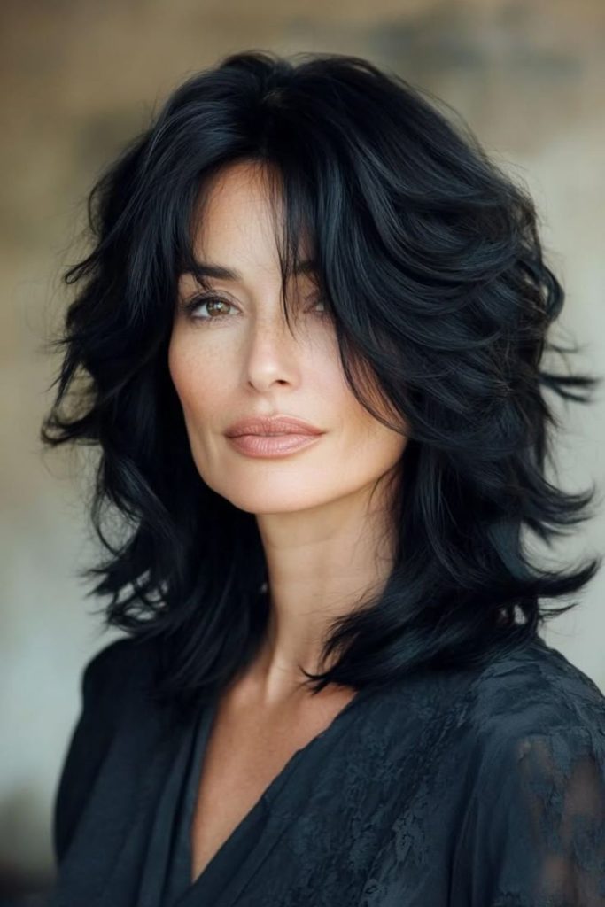 Shag de iluminação da lua com forma de fluxo