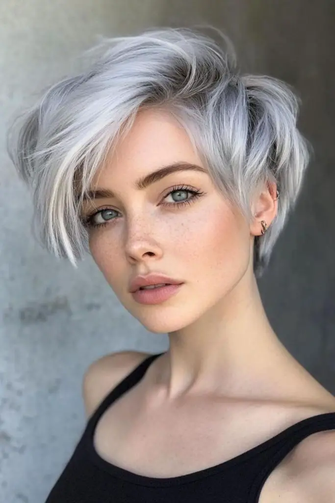 Bob metálico em tons de derramamento de óleo