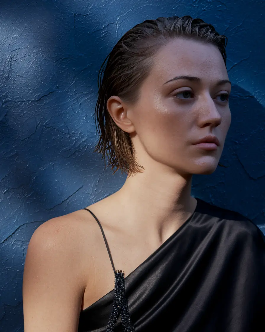 Corte de cabelo curto de corte de cabelo curto colheita texturizada