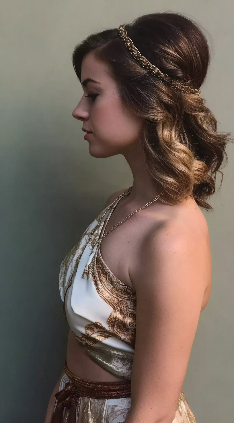 Penteados de deusa grega