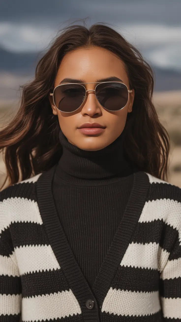 cor de cabelo de inverno para mulheres de pele escura Castanho chocolate com fluxo natural