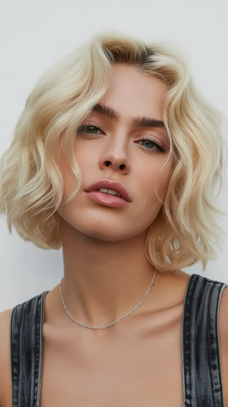 cortes de cabelo curtos de inverno 2025 - 2026 Golden Beach Bob no inverno