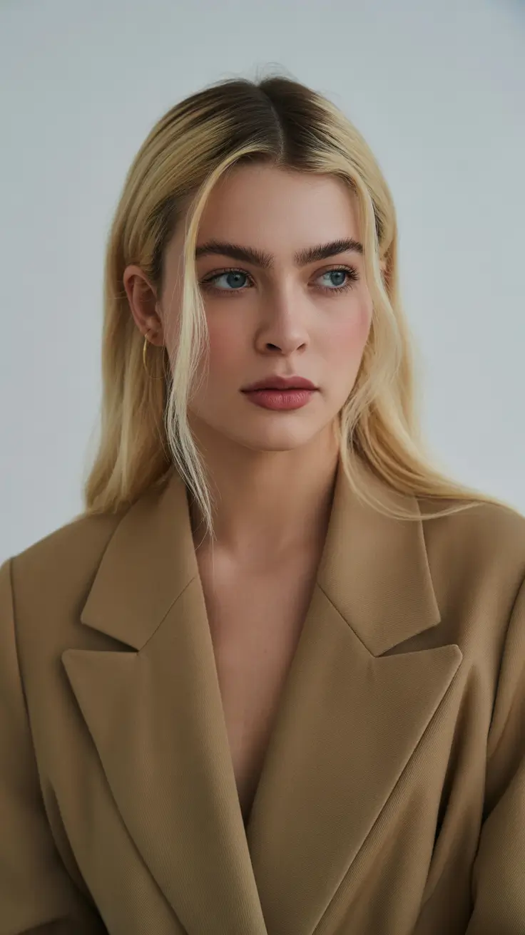 Cor de cabelo loiro mel 2026 Muted Mushroom Honey Blonde