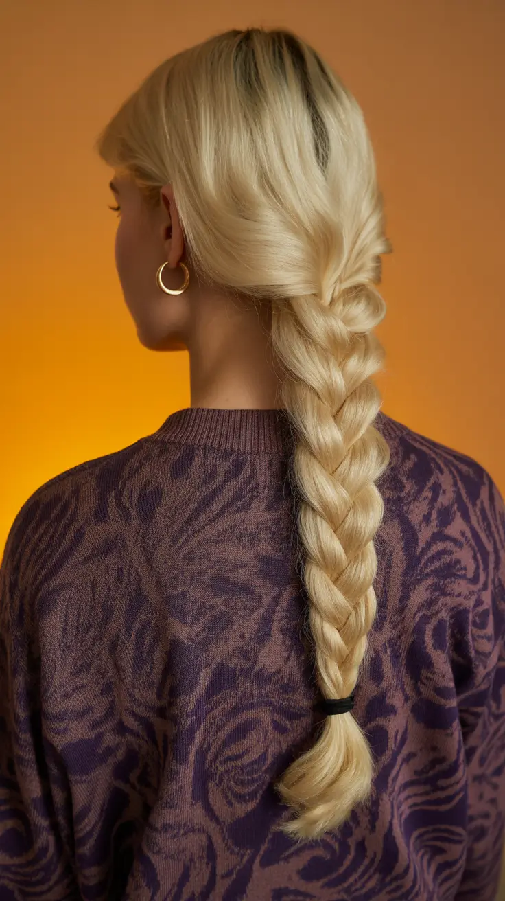 Penteados trançados fáceis 2026 Golden Soft Goddess Braid