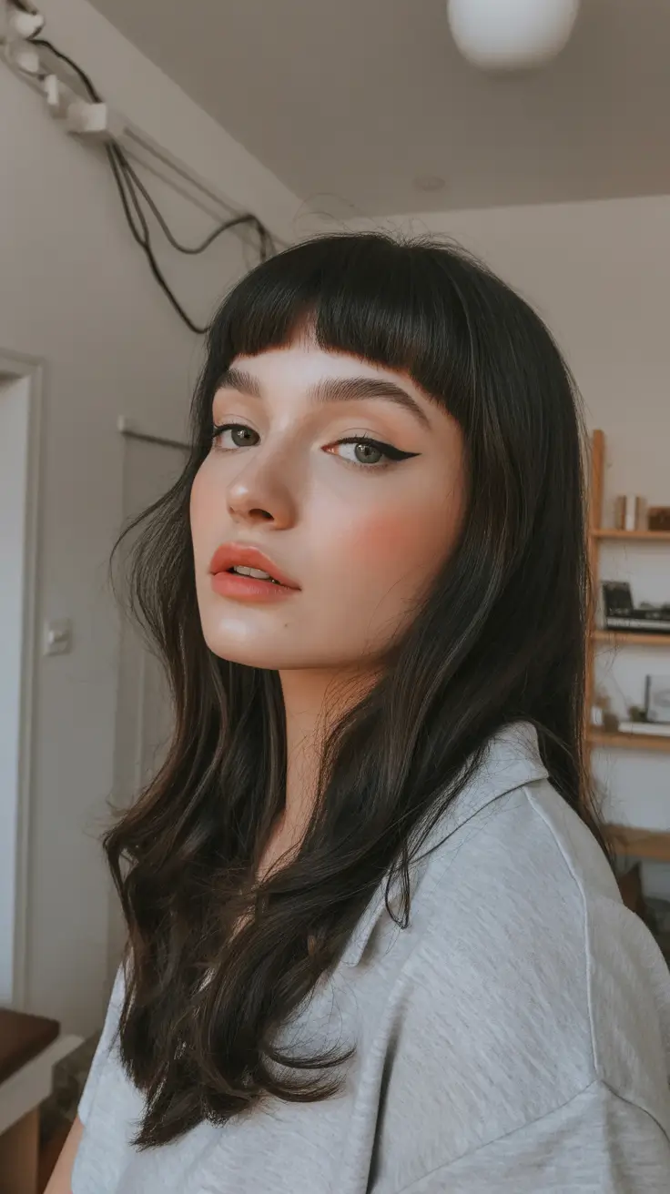 cor de cabelo morena de primavera