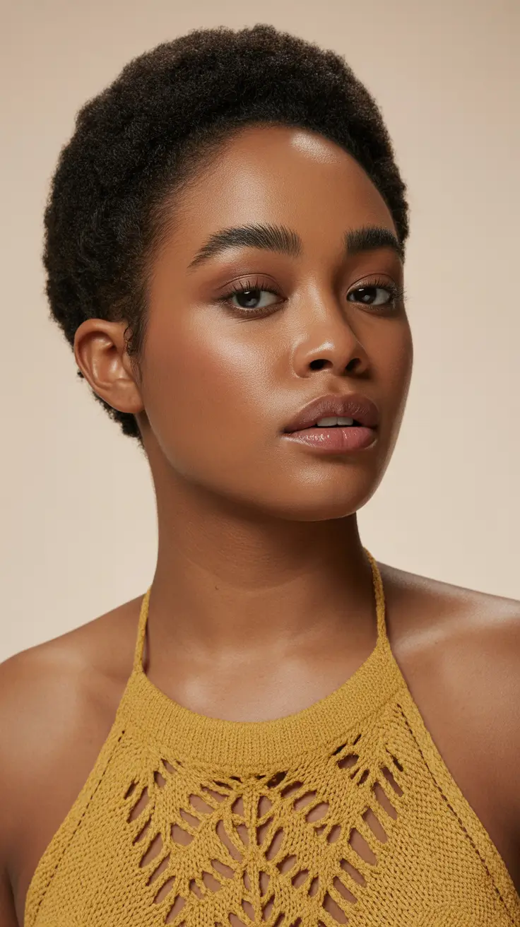 cor de cabelo primavera para pele escura 2026 Soft Espresso TWA Glow