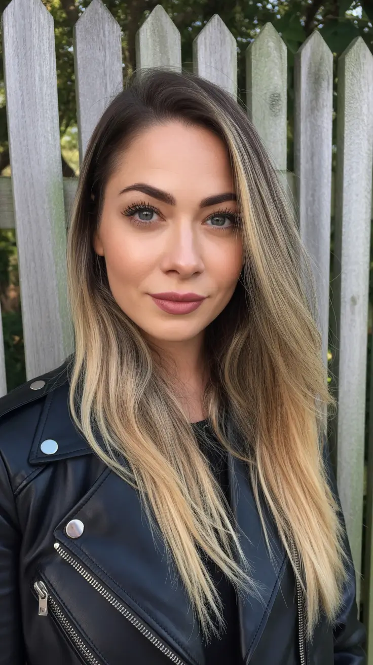 Cor de cabelo Ombre Natural Spring