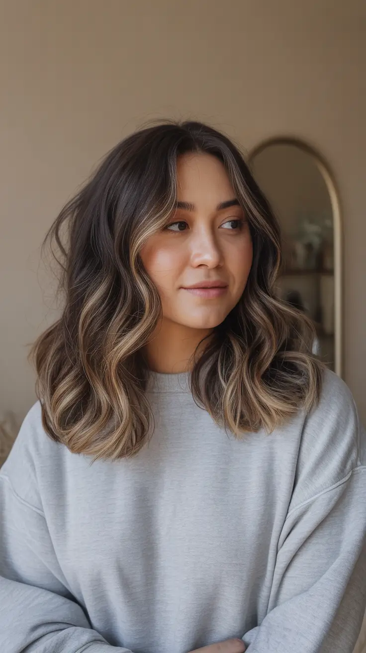 May Hair Color Ideas 2026 Ondas tridimensionais macias para um estilo May sem esforço