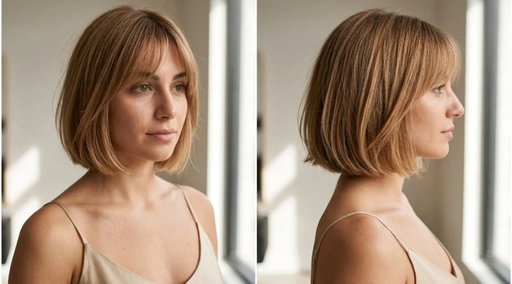 Cor de cabelo loiro caramelo