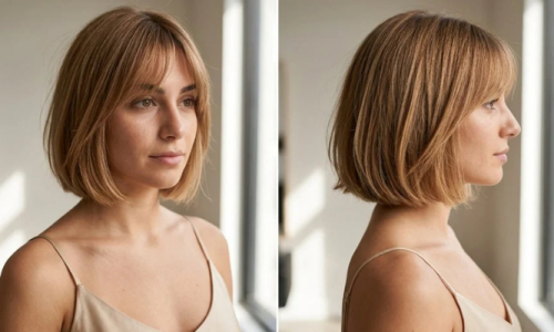 Cor de cabelo loiro caramelo